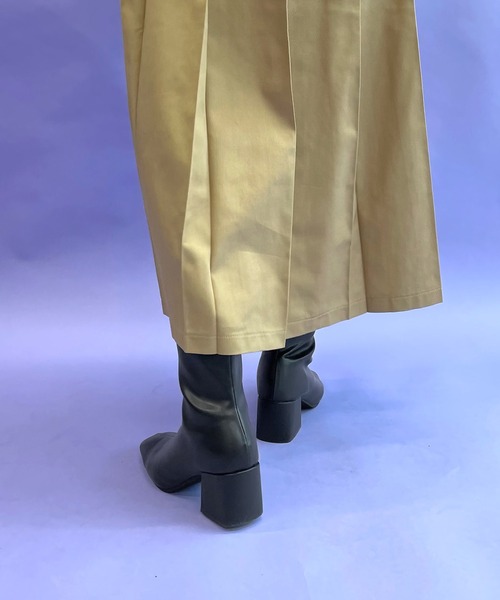 w closet(ダブルクローゼット)の「ストレッチブーツ(ブーツ・レディース・ブラック/ベージュ/アイボリー・M/L)」の22枚目の写真