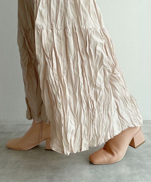 w closet(ダブルクローゼット)の「ストレッチブーツ(ブーツ・レディース・ブラック/ベージュ/アイボリー・M/L)」の18枚目の写真