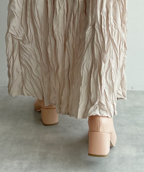 w closet(ダブルクローゼット)の「ストレッチブーツ(ブーツ・レディース・ブラック/ベージュ/アイボリー・M/L)」の19枚目の写真