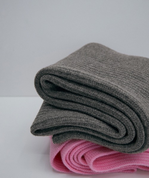 ADAM ET ROPE'(アダムエロペ)の「ウールカシミヤアゼニットストール(ストール/ショール・レディース・グレー/ピンク/クリーム/ホワイト系その他2・FREE)」の3枚目の写真