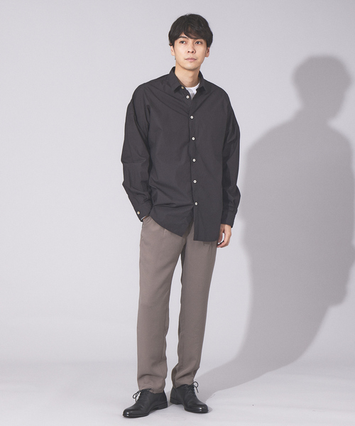 ABAHOUSE（アバハウス）の「ダブルフェイス ジャージー イージーパンツ（その他パンツ・メンズ・チャコールグレー/ブラック/モカ・46/48/50/44）」の6枚目の写真