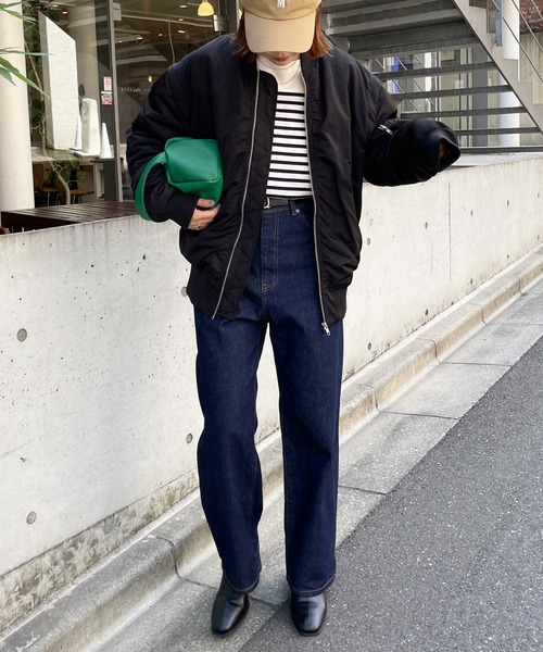 DISCOAT（ディスコート）の「【2WAY】 MA-1（MA-1・レディース・ブラック/カーキ/アイボリー・FREE）」の7枚目の写真