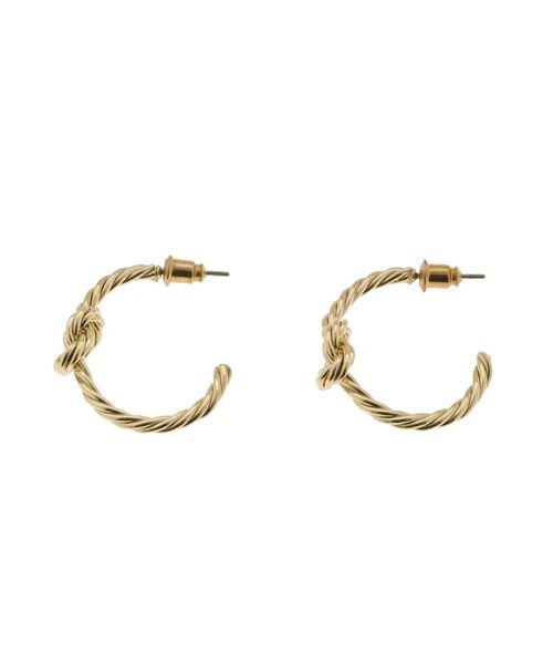 LAGUNAMOON(ラグナムーン)の「ツイストラウンドピアス(ピアス(両耳用)・レディース・シルバー/ゴールド・FREE)」の5枚目の写真