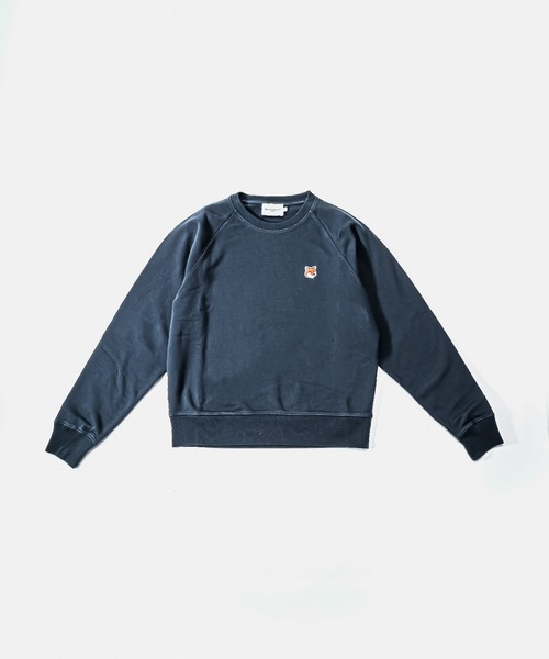 Maison Kitsune(メゾンキツネ)の「MAISON KITSUNE FOX HEAD PATCH ADJUSTED SWEATSHIRT メゾン キツネ フォックスヘッド パッチ ワンポイント スウェット(スウェット・レディース・グレー/ブラック/ネイビー/ナチュラル・MEDIUM/SMALL/X-SMALL)」の18枚目の写真