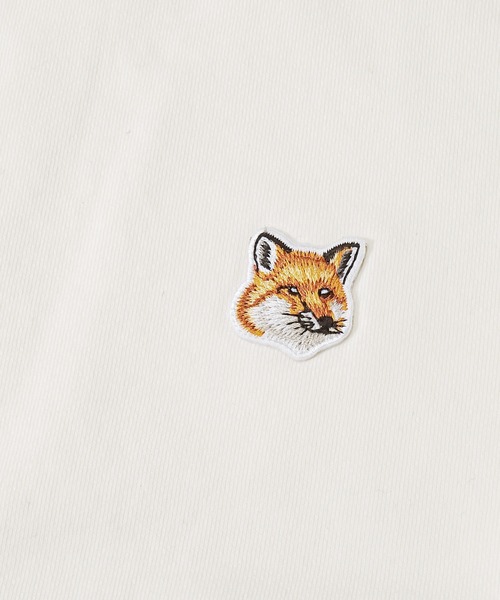 Maison Kitsune(メゾンキツネ)の「MAISON KITSUNE FOX HEAD PATCH ADJUSTED SWEATSHIRT メゾン キツネ フォックスヘッド パッチ ワンポイント スウェット(スウェット・レディース・グレー/ブラック/ネイビー/ナチュラル・MEDIUM/SMALL/X-SMALL)」の8枚目の写真