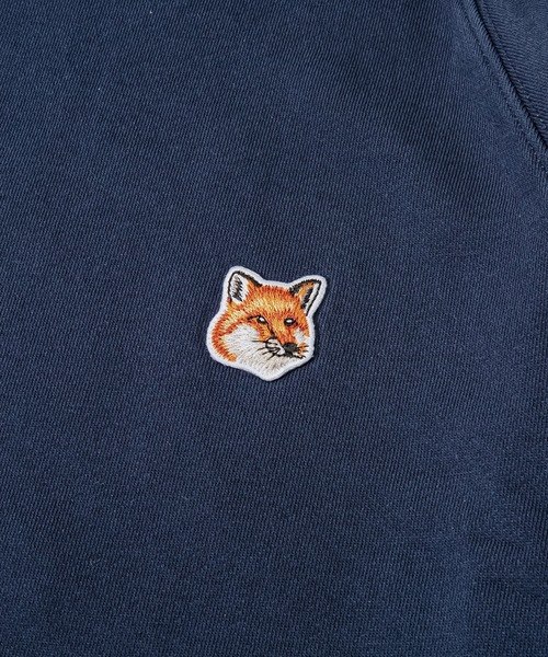 Maison Kitsune(メゾンキツネ)の「MAISON KITSUNE FOX HEAD PATCH ADJUSTED SWEATSHIRT メゾン キツネ フォックスヘッド パッチ ワンポイント スウェット(スウェット・レディース・グレー/ブラック/ネイビー/ナチュラル・MEDIUM/SMALL/X-SMALL)」の12枚目の写真