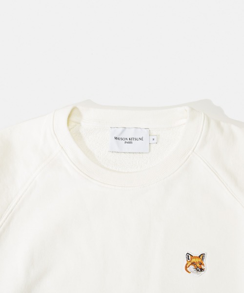 Maison Kitsune(メゾンキツネ)の「MAISON KITSUNE FOX HEAD PATCH ADJUSTED SWEATSHIRT メゾン キツネ フォックスヘッド パッチ ワンポイント スウェット(スウェット・レディース・グレー/ブラック/ネイビー/ナチュラル・MEDIUM/SMALL/X-SMALL)」の17枚目の写真