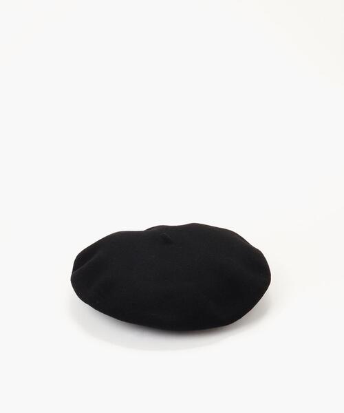 agnes b.(アニエスベー)の「【ユニセックス】AG56 BERET ベレー(ハンチング/ベレー帽・レディース・ブラック・FREE)」の1枚目の写真