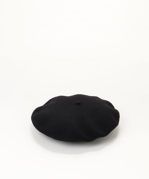 agnes b.(アニエスベー)の「【ユニセックス】AG56 BERET ベレー(ハンチング/ベレー帽・レディース・ブラック・FREE)」の2枚目の写真