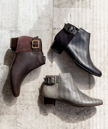 water massage | 【water massage】【再値下】バックルショートブーツ【撥水】/622403(ブーツ)