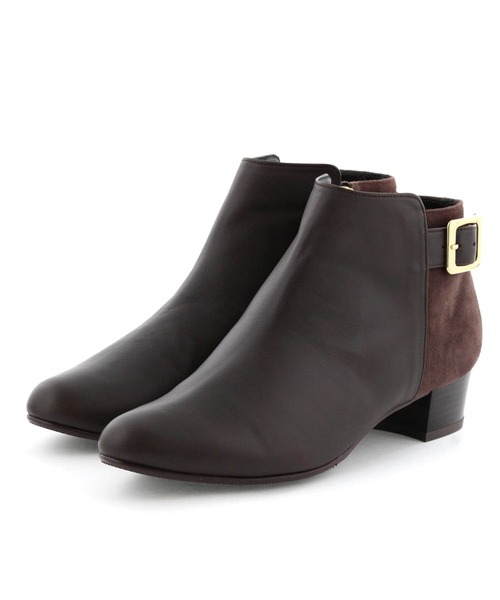 water massage(ウォーターマッサージ)の「【Made in Japan】【water massage】バックルショートブーツ【撥水】/622403(ブーツ・レディース・ブラック/ダークブラウン/グレー・22.5cm/23.5cm/24.5cm/23.0cm/24.0cm/25.0cm/22.0cm)」の12枚目の写真