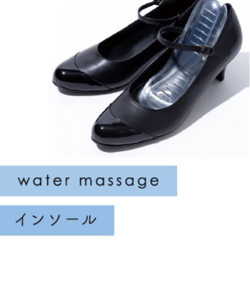 water massage(ウォーターマッサージ)の「【Made in Japan】【water massage】バックルショートブーツ【撥水】/622403(ブーツ・レディース・ブラック/ダークブラウン/グレー・22.5cm/23.5cm/24.5cm/23.0cm/24.0cm/25.0cm/22.0cm)」の15枚目の写真