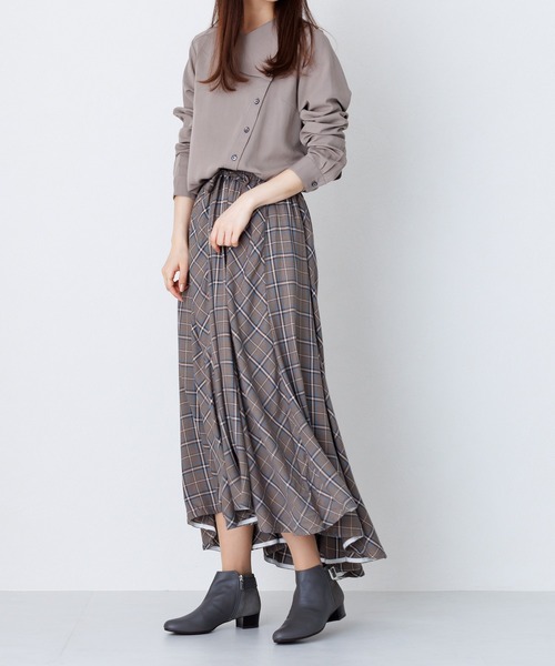 water massage(ウォーターマッサージ)の「【Made in Japan】【water massage】バックルショートブーツ【撥水】/622403(ブーツ・レディース・ブラック/ダークブラウン/グレー・22.5cm/23.5cm/24.5cm/23.0cm/24.0cm/25.0cm/22.0cm)」の5枚目の写真