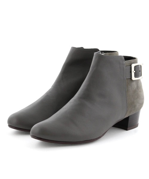 water massage(ウォーターマッサージ)の「【Made in Japan】【water massage】バックルショートブーツ【撥水】/622403(ブーツ・レディース・ブラック/ダークブラウン/グレー・22.5cm/23.5cm/24.5cm/23.0cm/24.0cm/25.0cm/22.0cm)」の11枚目の写真