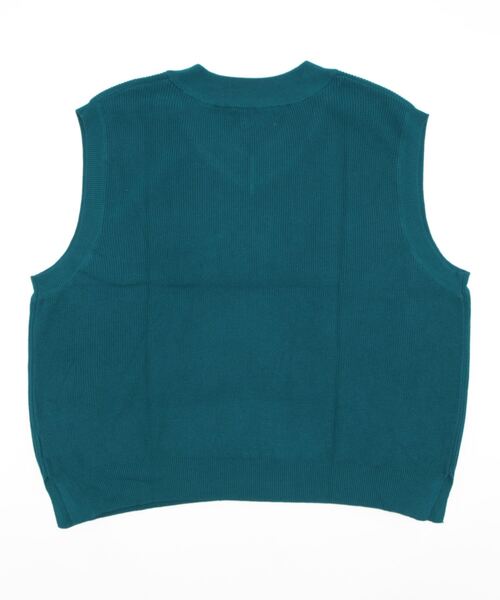BACK NUMBER(バックナンバー)の「【BACK NUMBER】Vネックニットベスト(ベスト・メンズ・ブラック/ライトベージュ/グリーン・L/XL/M)」の4枚目の写真