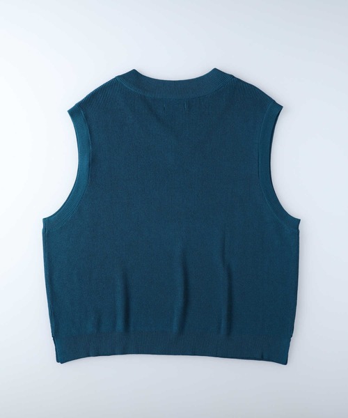 BACK NUMBER(バックナンバー)の「【BACK NUMBER】Vネックニットベスト(ベスト・メンズ・ブラック/ライトベージュ/グリーン・L/XL/M)」の5枚目の写真