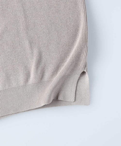 BACK NUMBER(バックナンバー)の「【BACK NUMBER】Vネックニットベスト(ベスト・メンズ・ブラック/ライトベージュ/グリーン・L/XL/M)」の10枚目の写真