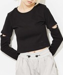 X-girl(エックスガール)の「トップス(Tシャツ/カットソー)」