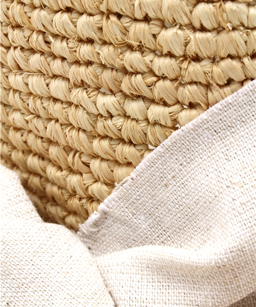 Khaju（カージュ）の「control freak:リボンハット（ハット・レディース・ベージュ/ブルー・ONE SIZE）」の5枚目の写真