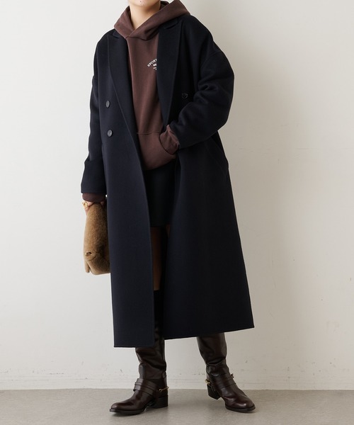 Whim Gazette（ウィムガゼット）の「カシミヤリバーコート（チェスター