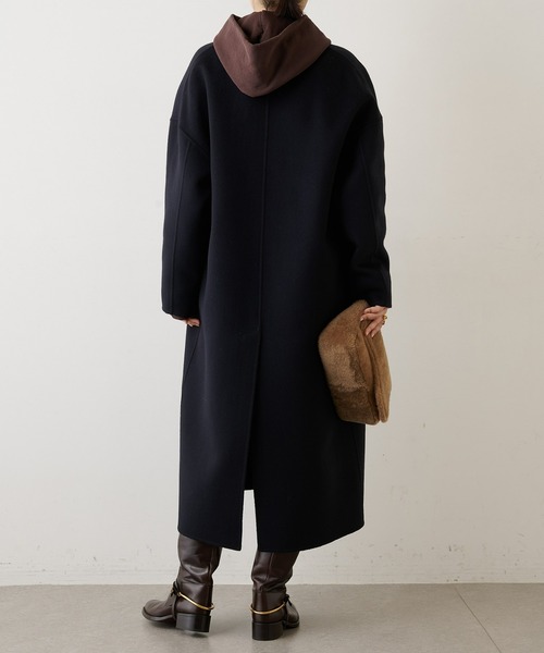 Whim Gazette（ウィムガゼット）の「カシミヤリバーコート（チェスター
