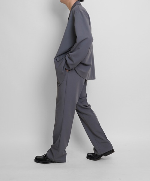 Confirm(コンファーム)の「【セットアップ対応】ナローフレアパンツ【Confirm】(スラックス・メンズ・ブラック/グレー/グリーン・M/L)」の10枚目の写真