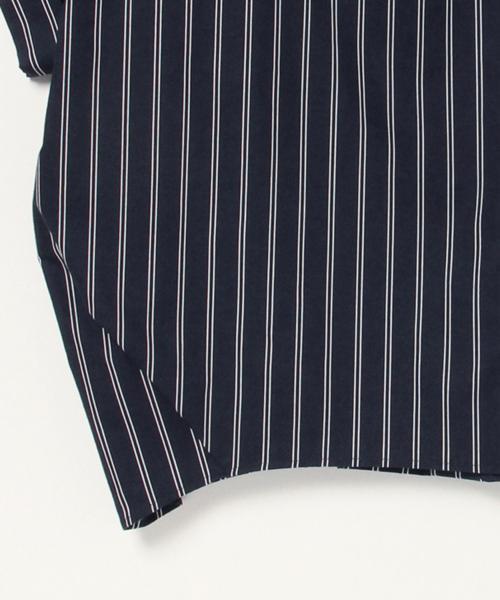 Ray BEAMS（レイビームス）の「Ray BEAMS / ストライプ Vネックプルオーバー（シャツ/ブラウス・レディース・ホワイト/ネイビー・ONE SIZE）」の17枚目の写真