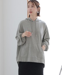 ElegChic（エレグシック）の「ミニ裏毛ヒップカバーパーカー（パーカー）」