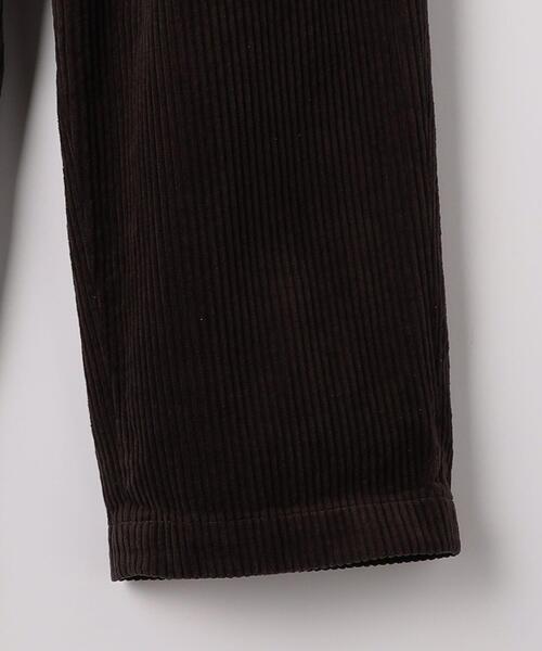 green label relaxing（グリーンレーベルリラクシング）の「Morley コール 1プリーツ テーパード パンツ（その他パンツ・メンズ・オフホワイト/ダークブラウン・L/S/M）」の20枚目の写真