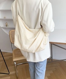 florist | 【大容量/A4収納可】2WAYアシンメトリー結びデザインのワンハンドルトートバッグ(ショルダーバッグ)