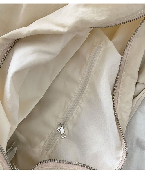 florist(フローリスト)の「【大容量/A4収納可】2WAYアシンメトリー結びデザインのワンハンドルトートバッグ(ショルダーバッグ・レディース・オフホワイト/グレイッシュベージュ/グリーン/ブラック・FREE)」の13枚目の写真