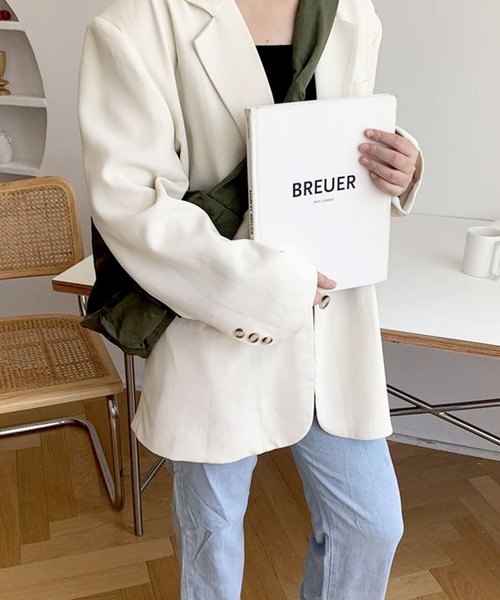 florist(フローリスト)の「【大容量/A4収納可】2WAYアシンメトリー結びデザインのワンハンドルトートバッグ(ショルダーバッグ・レディース・オフホワイト/グレイッシュベージュ/グリーン/ブラック・FREE)」の14枚目の写真