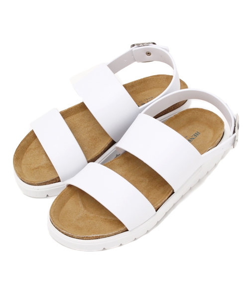 CIAOPANIC（チャオパニック）の「【Ciaopanic】【HENRY&HENRY】サンダル（サンダル・レディース・ホワイト/ブラック/グレー・35/36/37）」の2枚目の写真