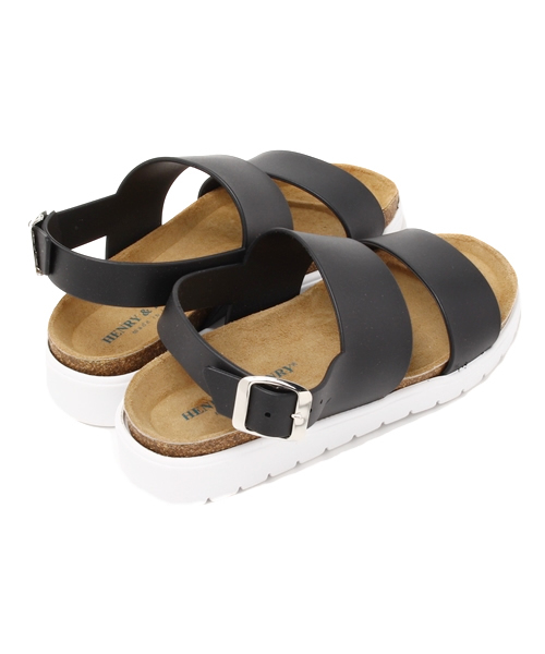 CIAOPANIC（チャオパニック）の「【Ciaopanic】【HENRY&HENRY】サンダル（サンダル・レディース・ホワイト/ブラック/グレー・35/36/37）」の6枚目の写真