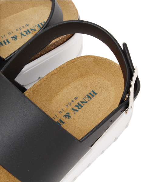 CIAOPANIC（チャオパニック）の「【Ciaopanic】【HENRY&HENRY】サンダル（サンダル・レディース・ホワイト/ブラック/グレー・35/36/37）」の8枚目の写真