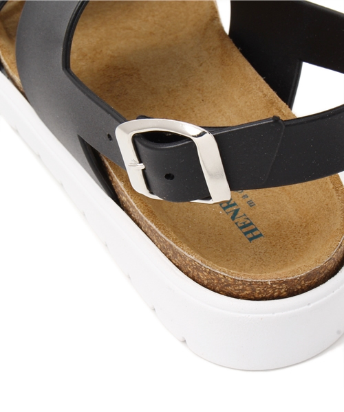 CIAOPANIC（チャオパニック）の「【Ciaopanic】【HENRY&HENRY】サンダル（サンダル・レディース・ホワイト/ブラック/グレー・35/36/37）」の9枚目の写真