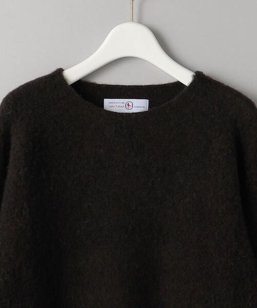 JOHN TULLOCH(ジョンタロック)の「【別注】<JOHN TULLOCH>クルーネック ニット プルオーバー(ニット/セーター・レディース・オレンジ/ダークブラウン/ホワイト・FREE)」の21枚目の写真