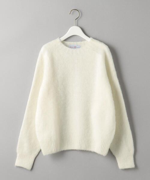 JOHN TULLOCH アローズ別注 スコットランド製 クルーネックプルオーバー 定価14300円 ニット アイボリー ジョンタロック 4-1217T 254040 JOHN TULLOCH アローズ別注 スコットランド製 クルーネックプル