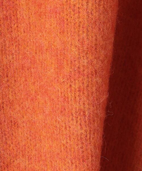 JOHN TULLOCH(ジョンタロック)の「【別注】<JOHN TULLOCH>クルーネック ニット プルオーバー(ニット/セーター・レディース・オレンジ/ダークブラウン/ホワイト・FREE)」の15枚目の写真