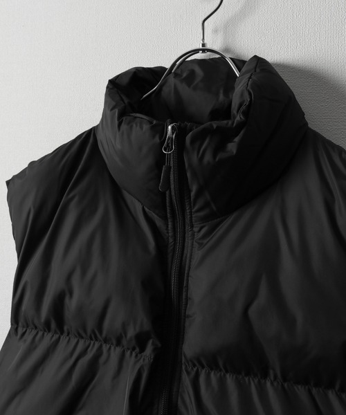 UNCORD(アンコード)の「【UNCORD】 NYLON FIBER DOWN VEST / ナイロン ファイバー ダウン ベスト(ダウンベスト・メンズ・ブラック/カーキ/キャメル・X-LARGE/MEDIUM/LARGE)」の8枚目の写真