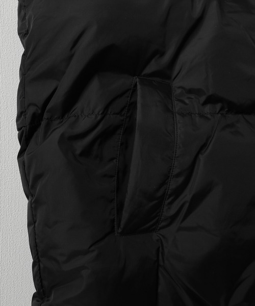 UNCORD(アンコード)の「【UNCORD】 NYLON FIBER DOWN VEST / ナイロン ファイバー ダウン ベスト(ダウンベスト・メンズ・ブラック/カーキ/キャメル・X-LARGE/MEDIUM/LARGE)」の11枚目の写真
