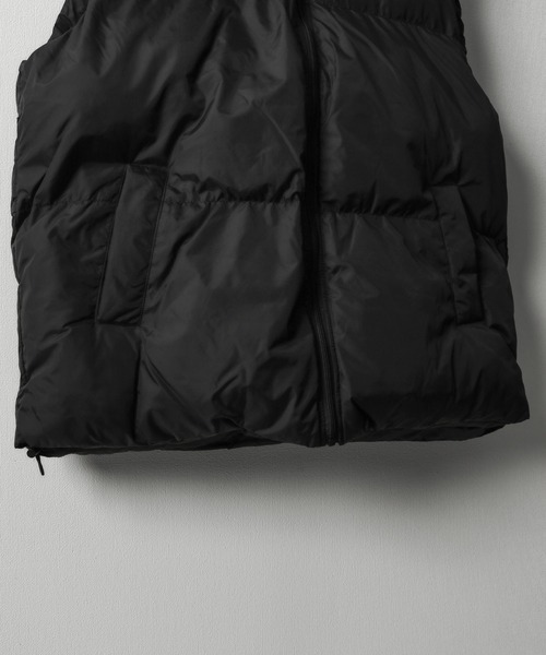 UNCORD(アンコード)の「【UNCORD】 NYLON FIBER DOWN VEST / ナイロン ファイバー ダウン ベスト(ダウンベスト・メンズ・ブラック/カーキ/キャメル・X-LARGE/MEDIUM/LARGE)」の12枚目の写真