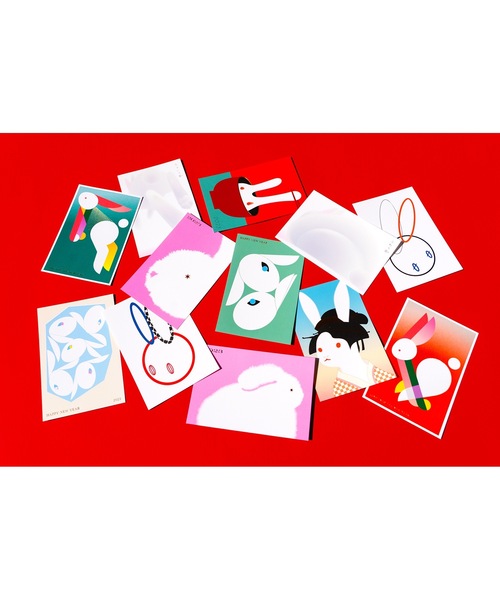 *希少 D-BROS公式 2024 私製 年賀状 / 1セット同柄5枚入り 辰 D-BROS公式 2024 私製年賀状 / 1セット同柄5枚入り幾何学