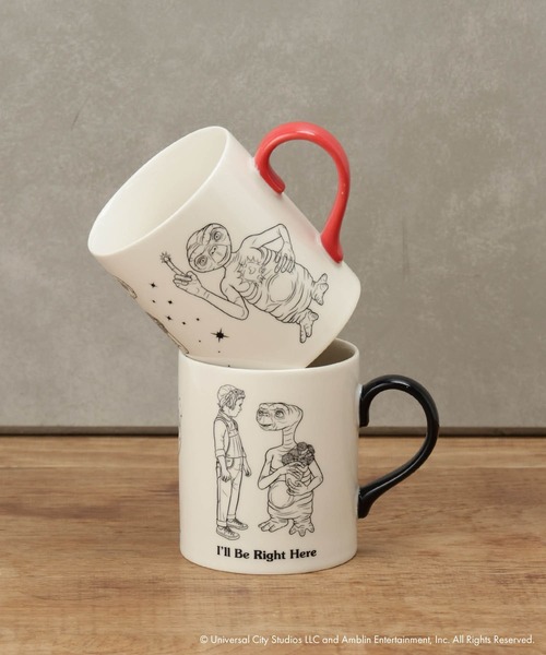 BIRTHDAY BAR（バースデイバー）の「「E.T.」マグカップ（グラス/マグカップ/タンブラー・レディース・レッド/ブラック・フリー）」の3枚目の写真