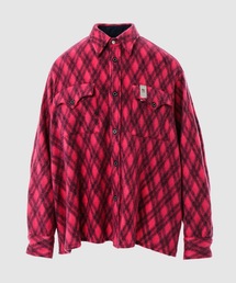 美品 DAIRIKU Mohair Argyle Check Shirt M DAIRIKU（ダイリク）の「【DAIRIKU / ダイリク】Mohair Argyle Check