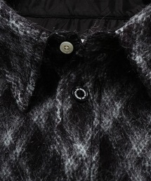 DAIRIKU（ダイリク）の「Mohair Argyle Check Shirt with Money Clip