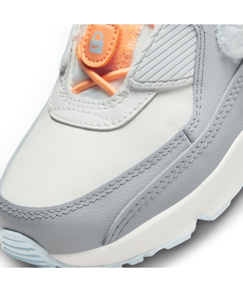 NIKE（ナイキ）の「ナイキ エア マックス 90 トグル SE リトルキッズシューズ / Nike Air Max 90 Toggle SE Little Kids' Shoes（スニーカー・キッズ・アイボリー・19/17/21/19.5/22/18/20/18.5/17.5/21.5/16.5/20.5）」の8枚目の写真