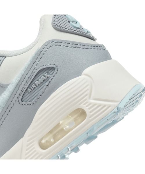 NIKE（ナイキ）の「ナイキ エア マックス 90 トグル SE リトルキッズシューズ / Nike Air Max 90 Toggle SE Little Kids' Shoes（スニーカー・キッズ・アイボリー・19/17/21/19.5/22/18/20/18.5/17.5/21.5/16.5/20.5）」の9枚目の写真