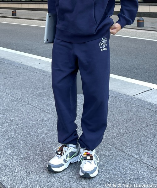 CPCM（シーピーシーエム）の「YALE裏起毛スウェットパンツ（スウェットパンツ・メンズ・ネイビー/グレー・FREE）」の10枚目の写真