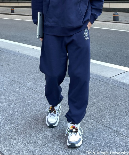 CPCM（シーピーシーエム）の「YALE裏起毛スウェットパンツ（スウェットパンツ・メンズ・ネイビー/グレー・FREE）」の15枚目の写真